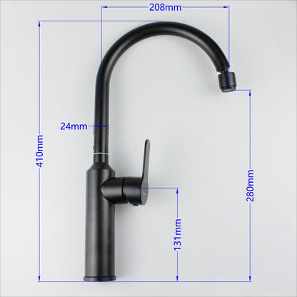 Dycorra DY-T02-09BK Mixer Kitchen Tap