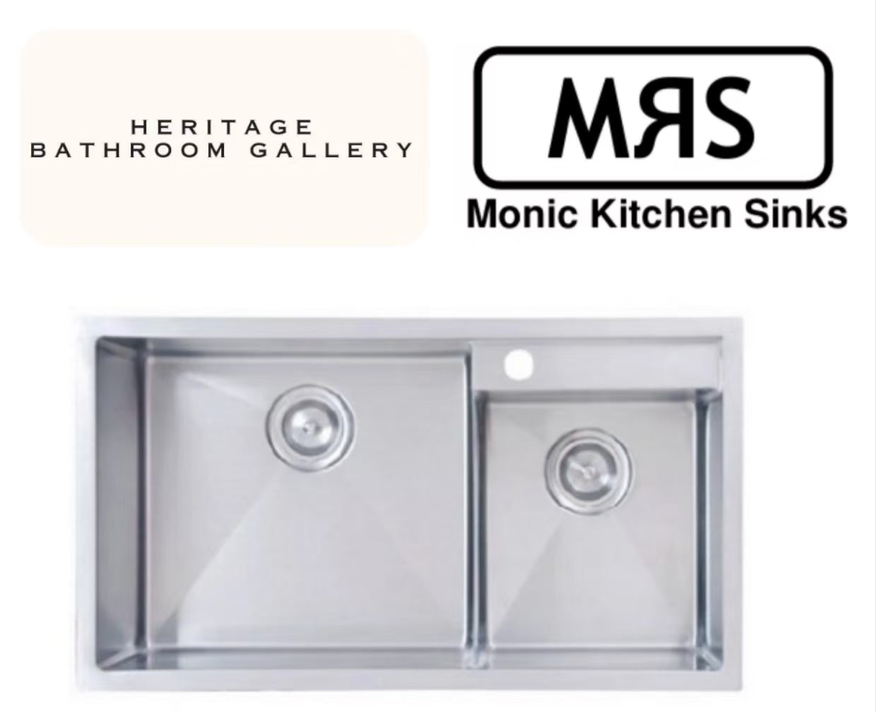 Monic SQM SUS304 Top Mount Kitchen Sink