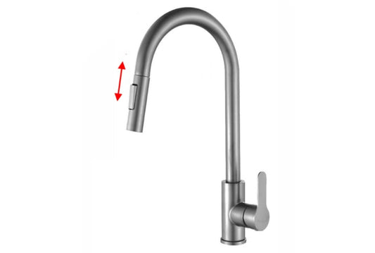 Nobel 4021-SS Mixer Pull Out Kitchen Tap