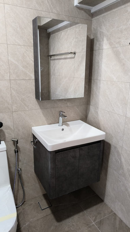 Esfera 60cm Basin Cabinet (Industrial Grey)