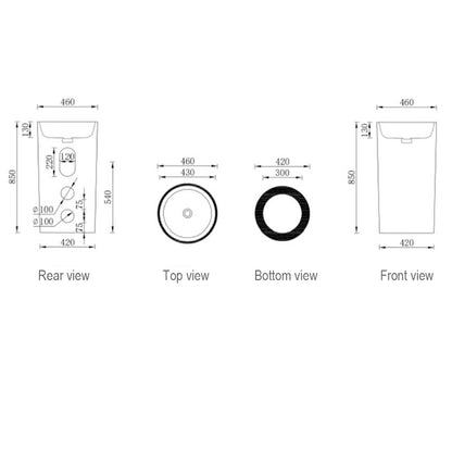 AALTO 8903-1MB BASIN