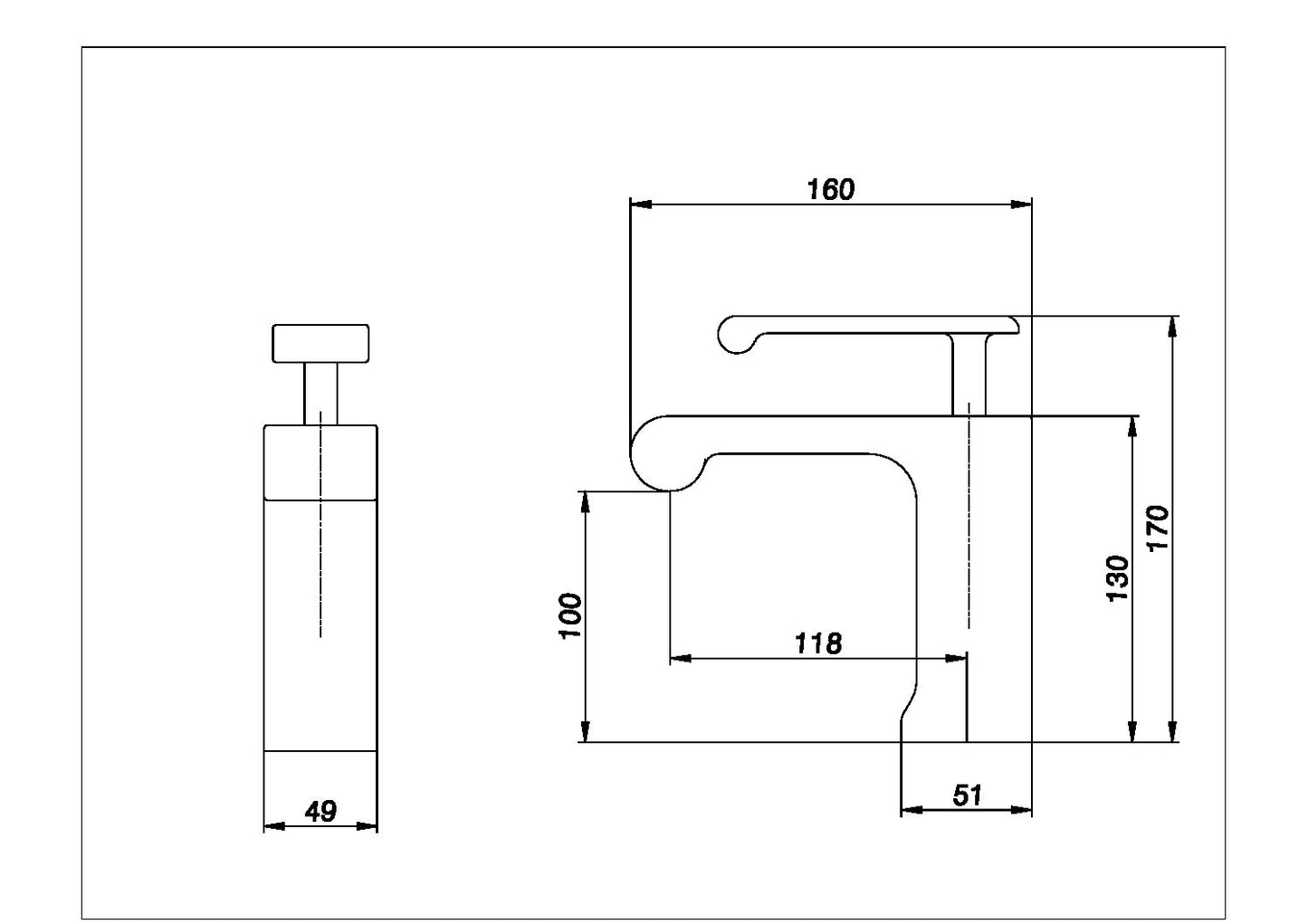 Aalto 9042 Mixer Tap