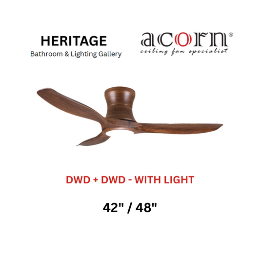Acorn DC-168H DWD + DWD With Ligh Ceiling Fan
