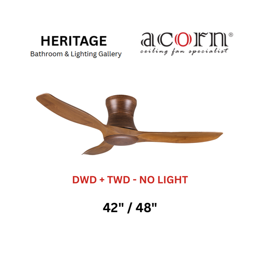 Acorn DC-168H DWD + TWD Without Light Ceiling Fan
