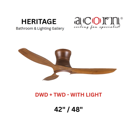 Acorn DC-168H DWD + TWD With Light Ceiling Fan
