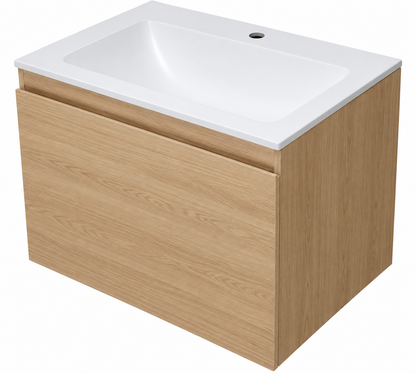 Rigel 60CM PVC Sintered Stone Drawer Basin Cabinet (5 Colours Available)