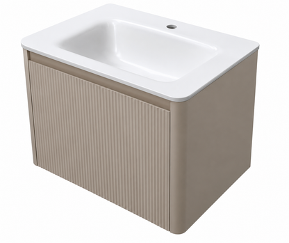 Rigel 60CM/80CM PVC Drawer Basin Cabinet (2 Colours Available)