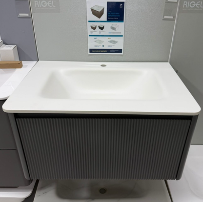 Rigel 60CM/80CM PVC Drawer Basin Cabinet (2 Colours Available)
