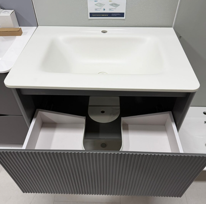 Rigel 60CM/80CM PVC Drawer Basin Cabinet (2 Colours Available)