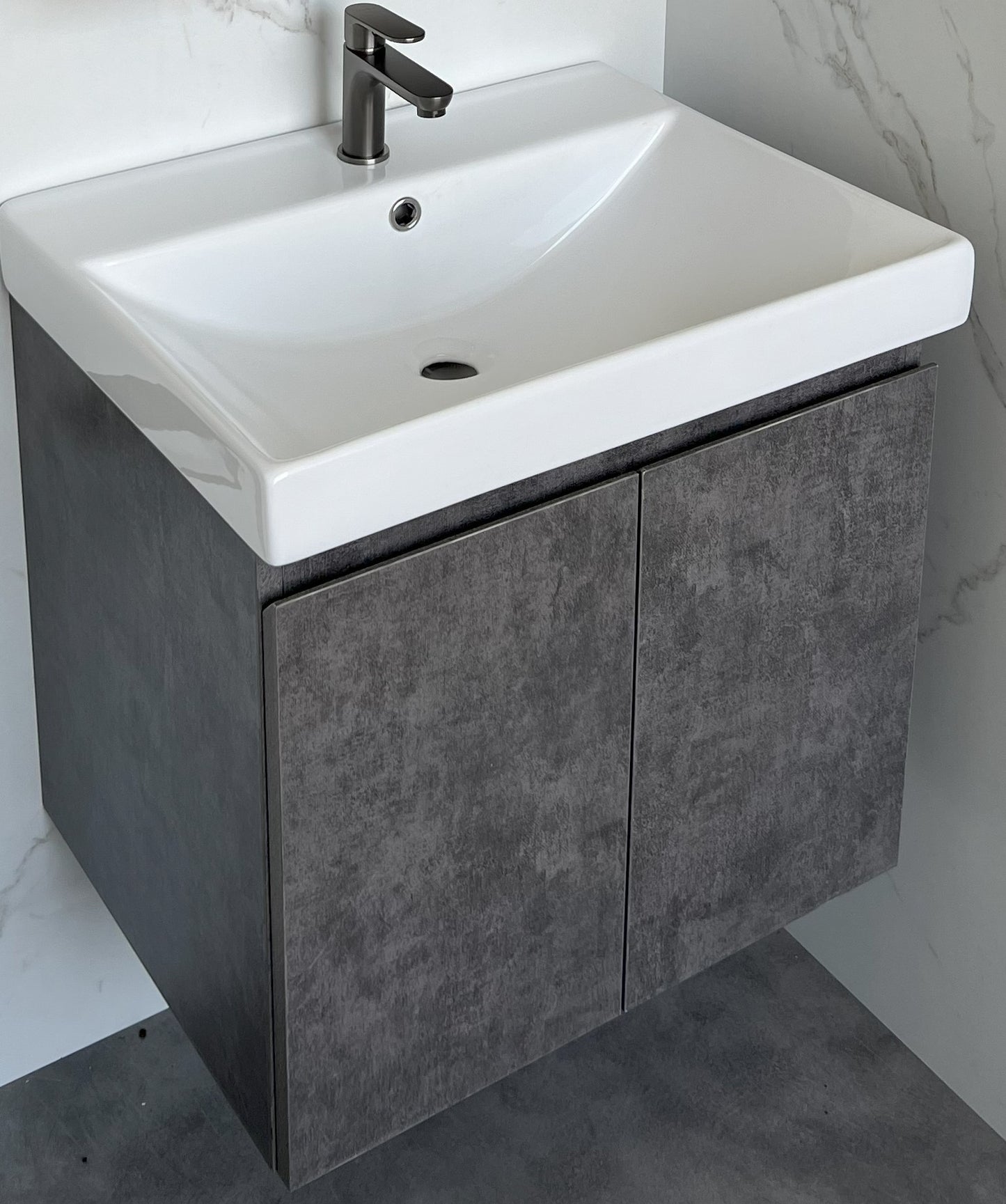 Esfera 60cm Basin Cabinet (Industrial Grey)