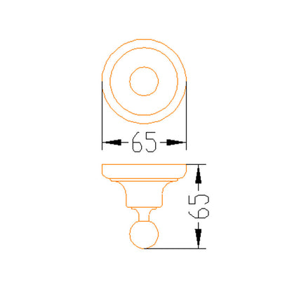 Aalto BEK31 Gold Robe Hook