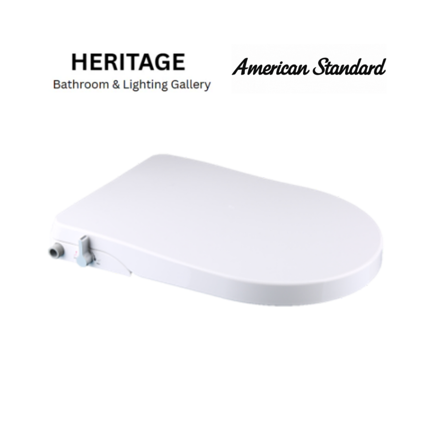 American Standard Axisse Slim Smart Washer II Manual Bidet Seat Cover