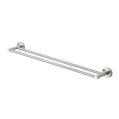 Aalto Brushed Steel Double Towel Bar (65cm)