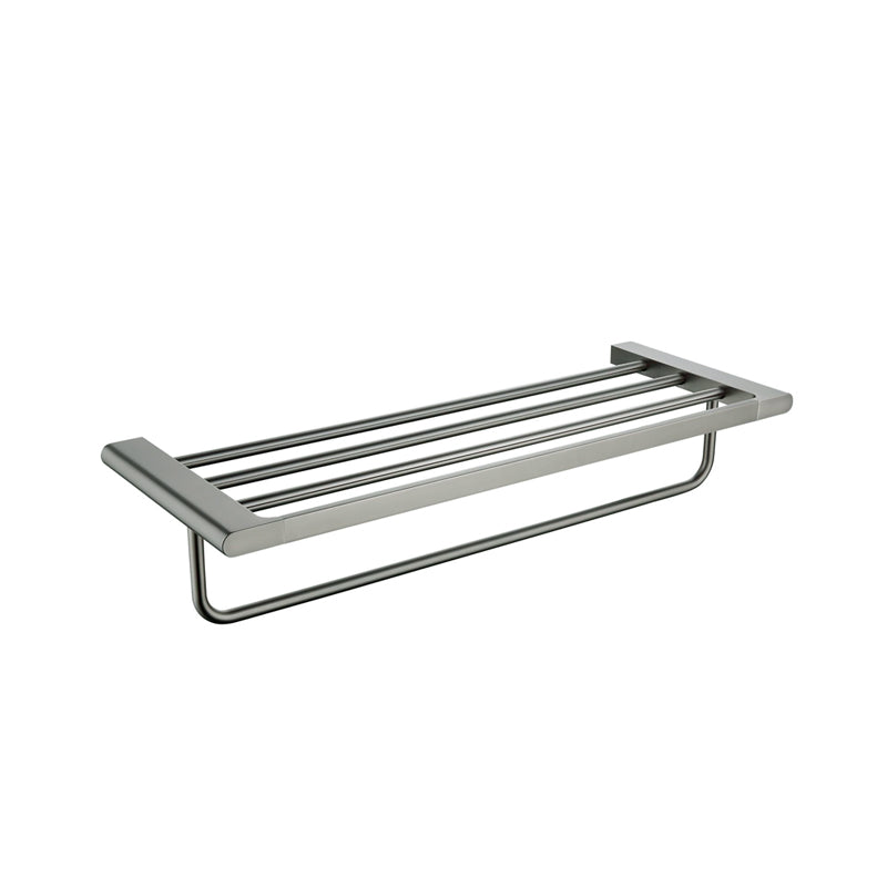 Aalto Gun Metal Towel Rack (60cm) – Heritage Bathroom Gallery