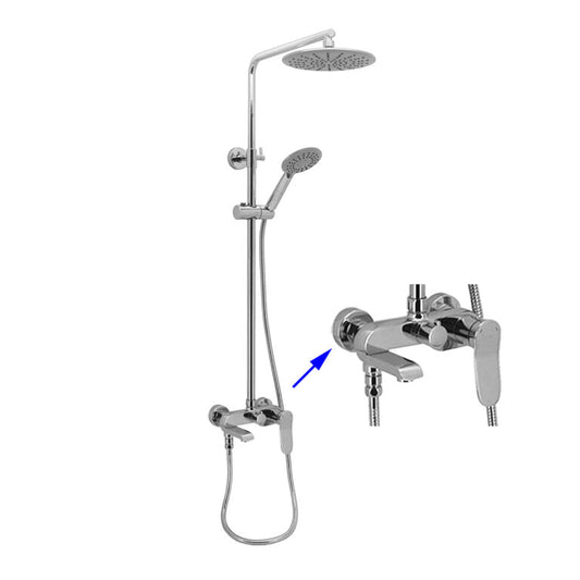 FIDELIS FT-7108CP SERIES RAINSHOWER SET