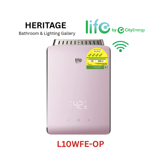 Life by City Energy L10WFE - Orchid Pink Gas Heater