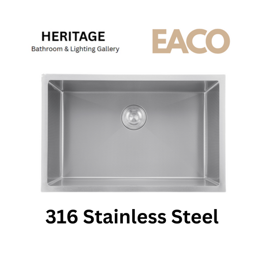 EACO Nano Honeycomb 316 Stainless Steel Sink