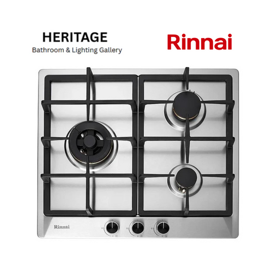 RINNAI RB-63SSV-DL (DC) 3 BURNER HOB
