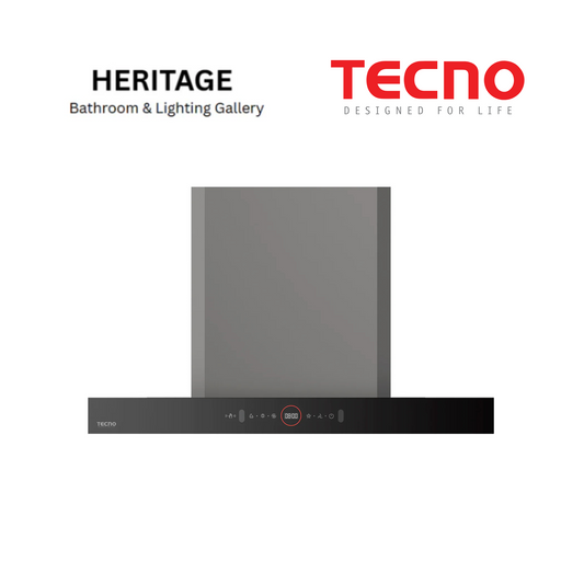Tecno 90cm Ultra-High Suction Chimney Hood with Auto Clean