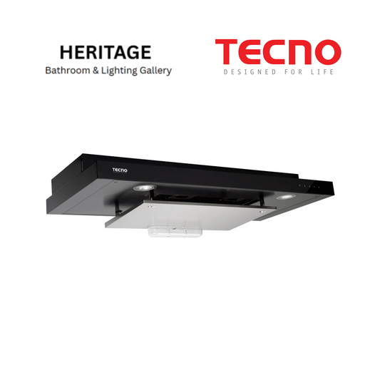 Tecno Touch Control Slim Line Hood with DYNA-X Motor (Full Black)
