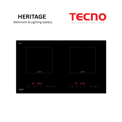 Tecno 73cm 2-Burner Built-In Induction Cooker Hob