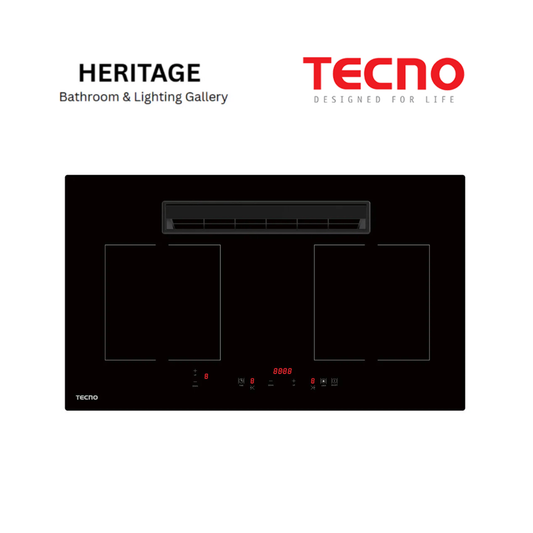 Tecno 73cm Induction Hob with Integrated Plasma Hood