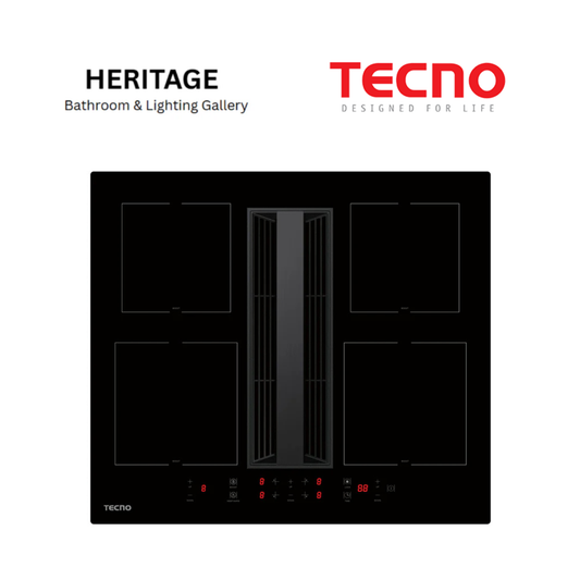 Tecno 60cm Induction Hob with Integrated Plasma Hood