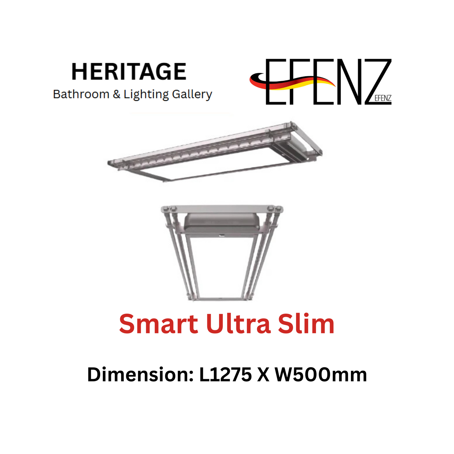 EFENZ Smart Ultra Slim Laundry Drying Rack System