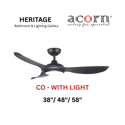 Acorn DC-368 CO With Light Ceiling Fan