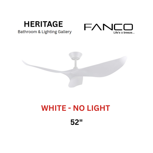 Fanco Huracan White Ceiling Fan