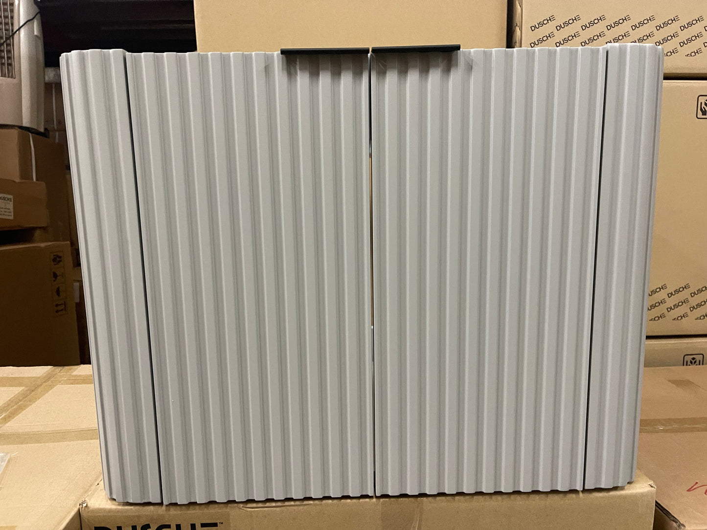Dusche 2006103FGY 60cm Basin Cabinet - (Fluted Grey)