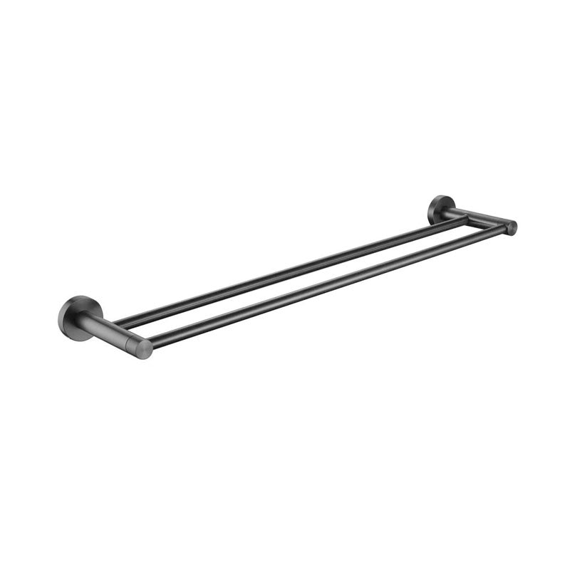 Aalto Gun Metal Double Towel Bar (61cm)