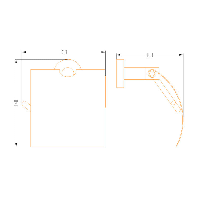 Aalto JM70B Paper Holder With Cover