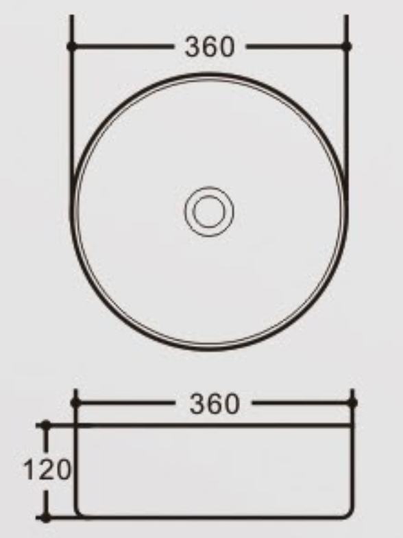 Aalto K473-F980 basin