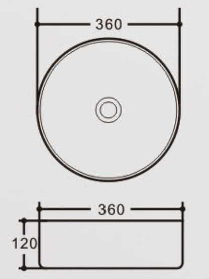 Aalto K473-F980 basin