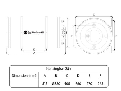 707 KENGSINTON PLUS STORAGE HEATER