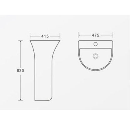 AALTO M9020 BASIN