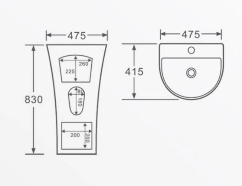 AALTO M9020 BASIN