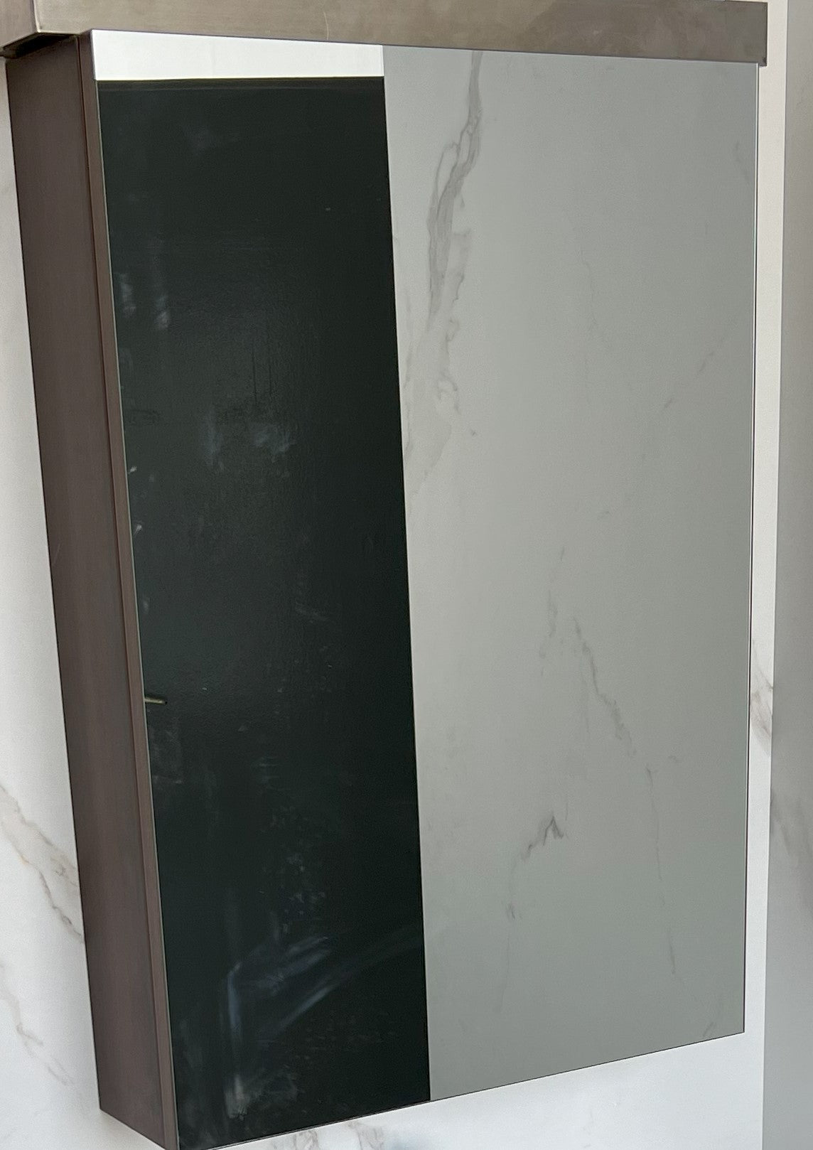 Esfera 50cm Mirror Cabinet (Black Forest)