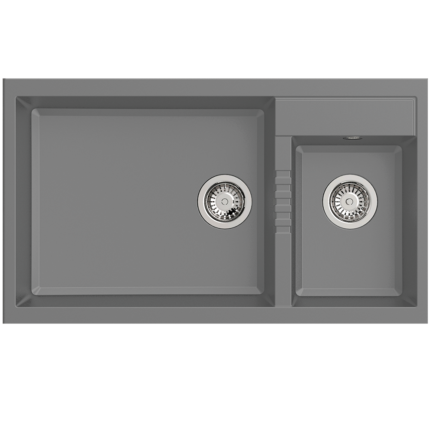 Rubine MEQ 860-86L (86CM) Top Mount Kitchen Sink