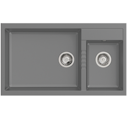 Rubine MEQ 860-86L (86CM) Top Mount Kitchen Sink