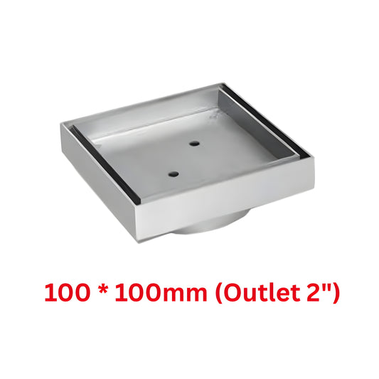 Zaffiro PFT-1402SS (MATT) Floor Trap (100mm)