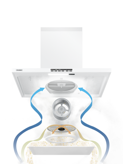Fujioh FR-CL1890 Chimney Hood With Oil Smasher Technology