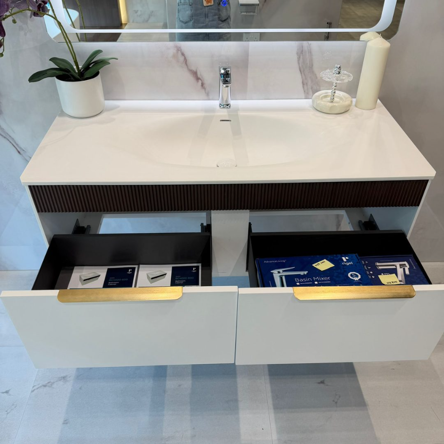 Rigel 100CM/120CM Drawer Basin Cabinet