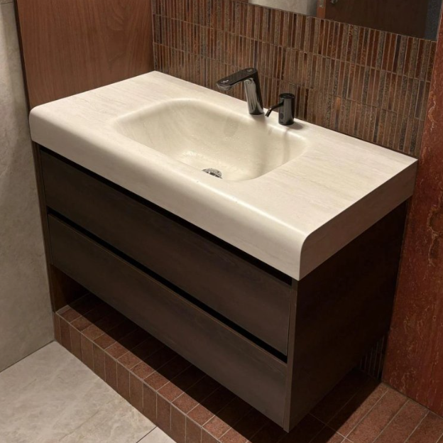 Rigel 70CM/100CM PVC Sintered Stone Drawer Basin Cabinet