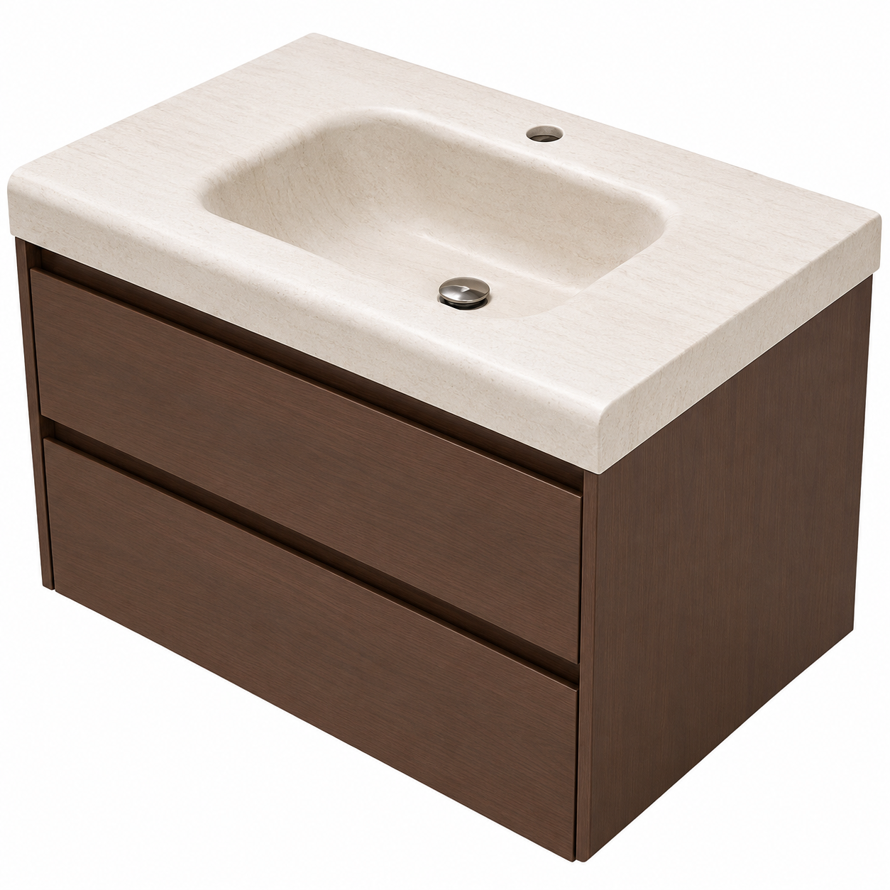 Rigel 70CM/100CM PVC Sintered Stone Drawer Basin Cabinet