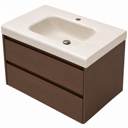 Rigel 70CM/100CM PVC Sintered Stone Drawer Basin Cabinet