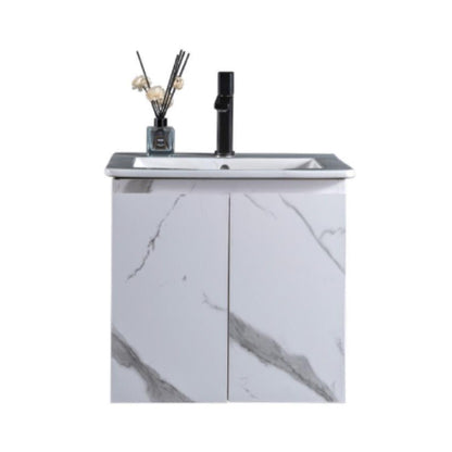 AALTO P3053-PV14 WHITE MARBLE BASIN CABINET