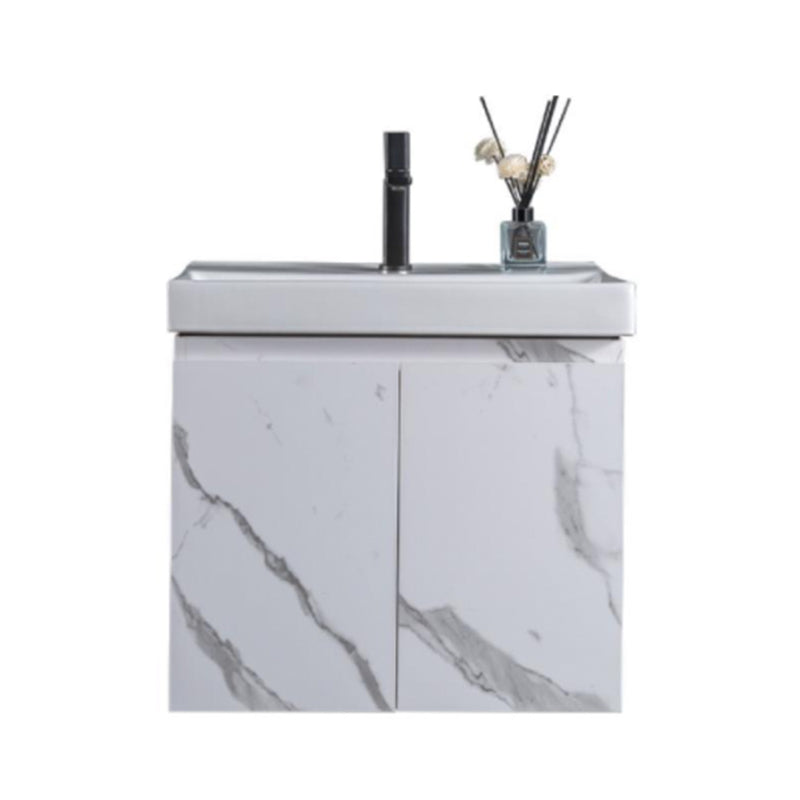 AALTO P8056-PV14 WHITE MARBLE BASIN CABINET