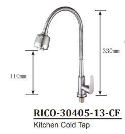 RICO 30405-13-CF kitchen tap